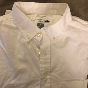 White dress or uniform shirts
